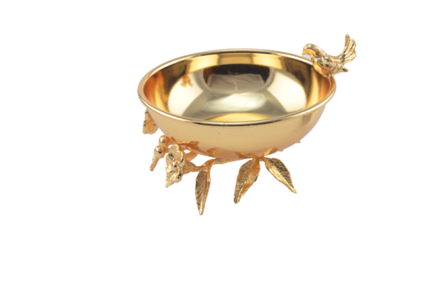 Picture of MEVLANA BOWL WITH BIRD GOLD