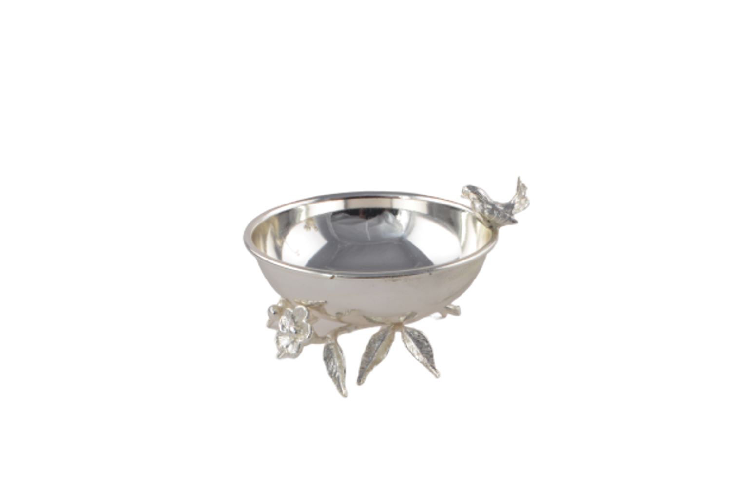 Picture of MEVLANA BOWL WITH BIRD SILVER