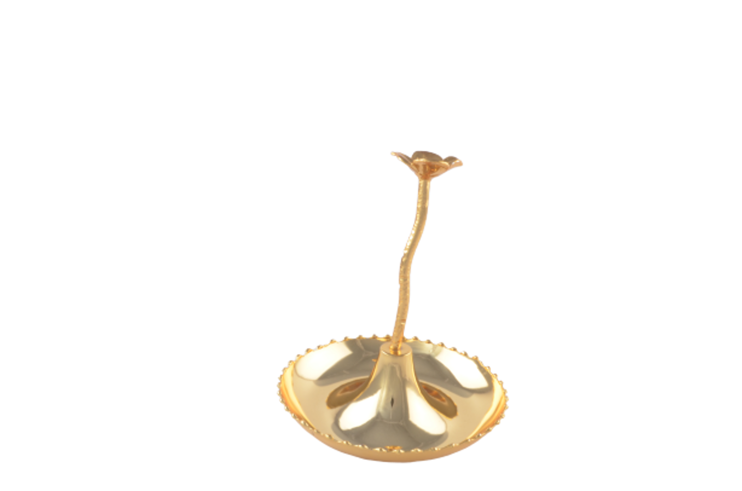 Picture of MEVLANA FUNNEL PLATE FOR NUTS GOLD