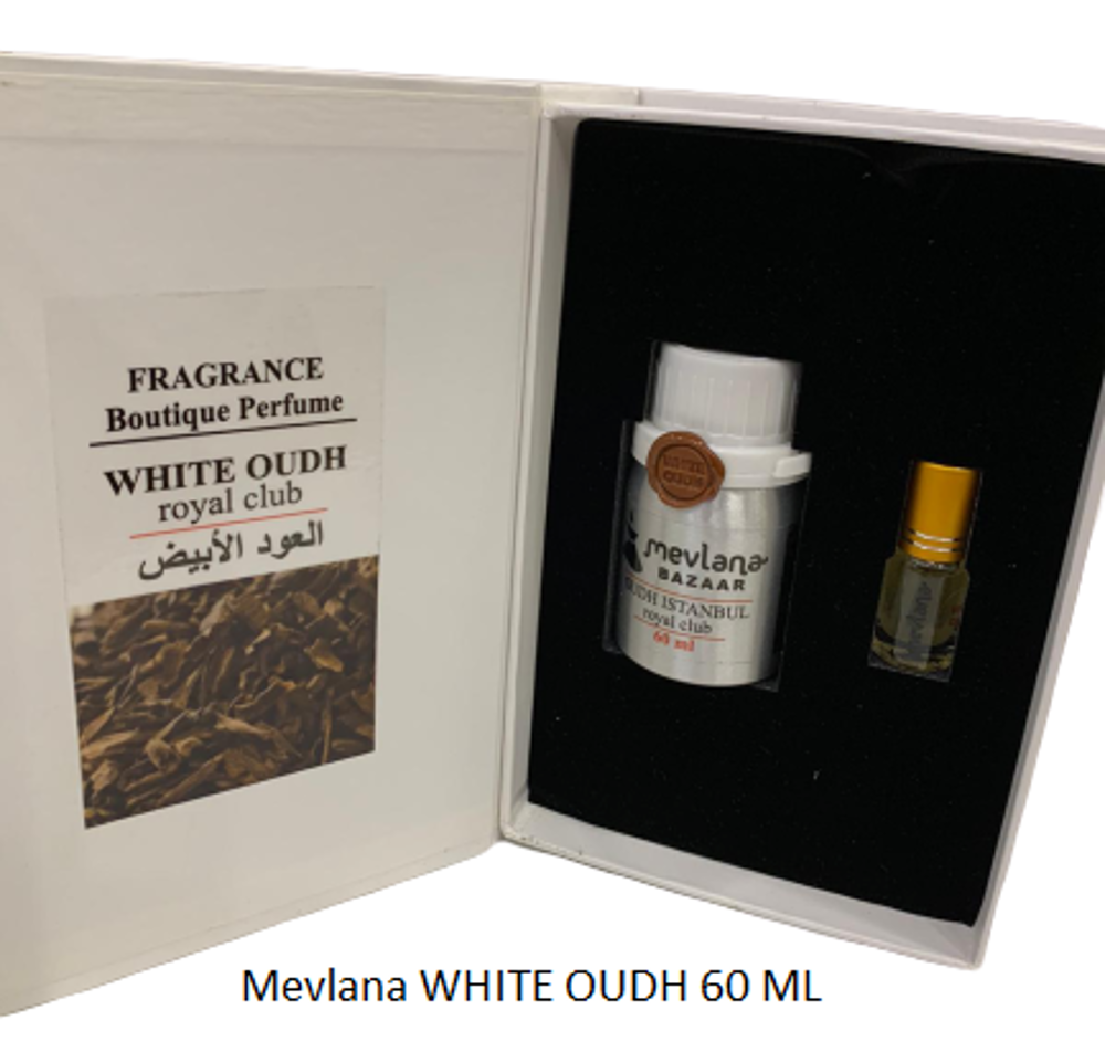 MEVLANA FRAGNANCE WHITE OUDH resmi