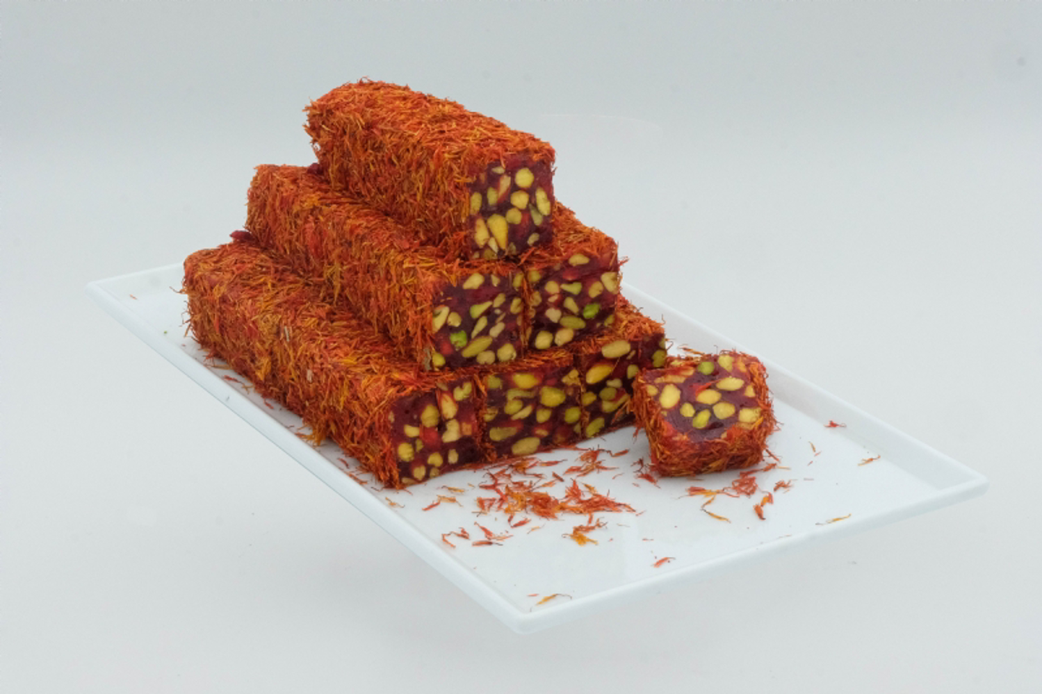 Picture of MEVLANA TURKISH DELIGHT WITH PISTACHIO AND SAFFRON FLAVOR