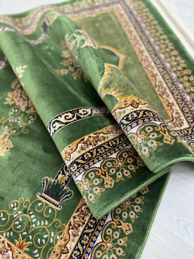 Picture of Mevlana Bazaar Special Series Prayer Rug Green