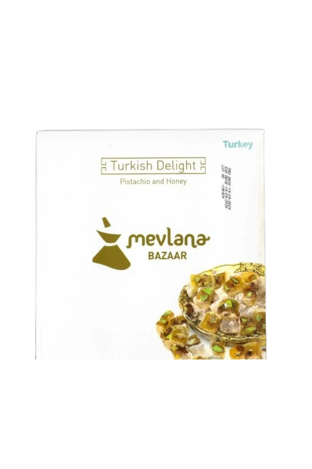 Picture of MEVLANA BAZAAR PISTACHIO AND HONEY TURKİSH DELİGHT 550 GR 